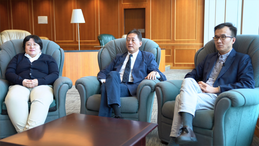 Professor James Kung, Dr. Chicheng Ma and Dr. Ting Chen