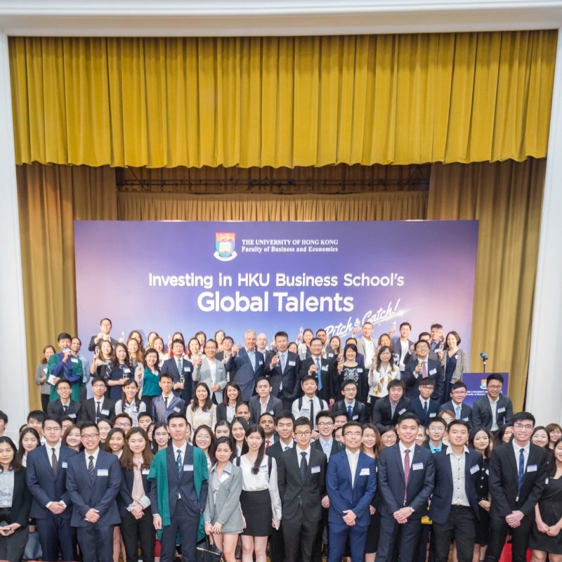 Investing in HKU Business School’s Global Talents – Pitch & Catch!