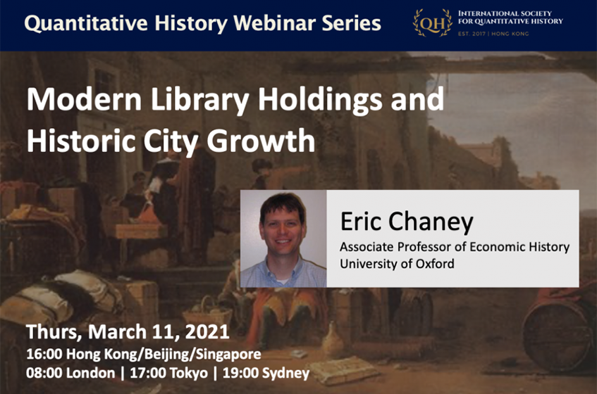 Modern Library Holdings and Historic City Growth