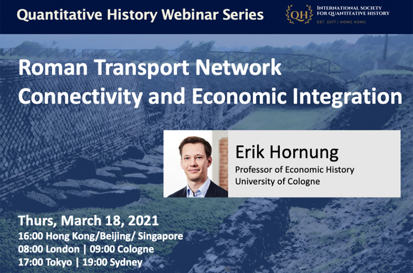 Roman Transport Network Connectivity and Economic Integration