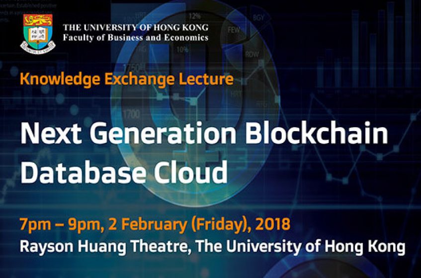 KE Lecture on Next Generation Blockchain Database Cloud