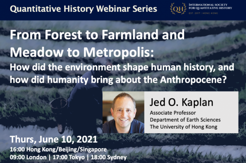 From forest to farmland and meadow to metropolis: How did the environment shape human history, and how did humanity bring about the Anthropocene?