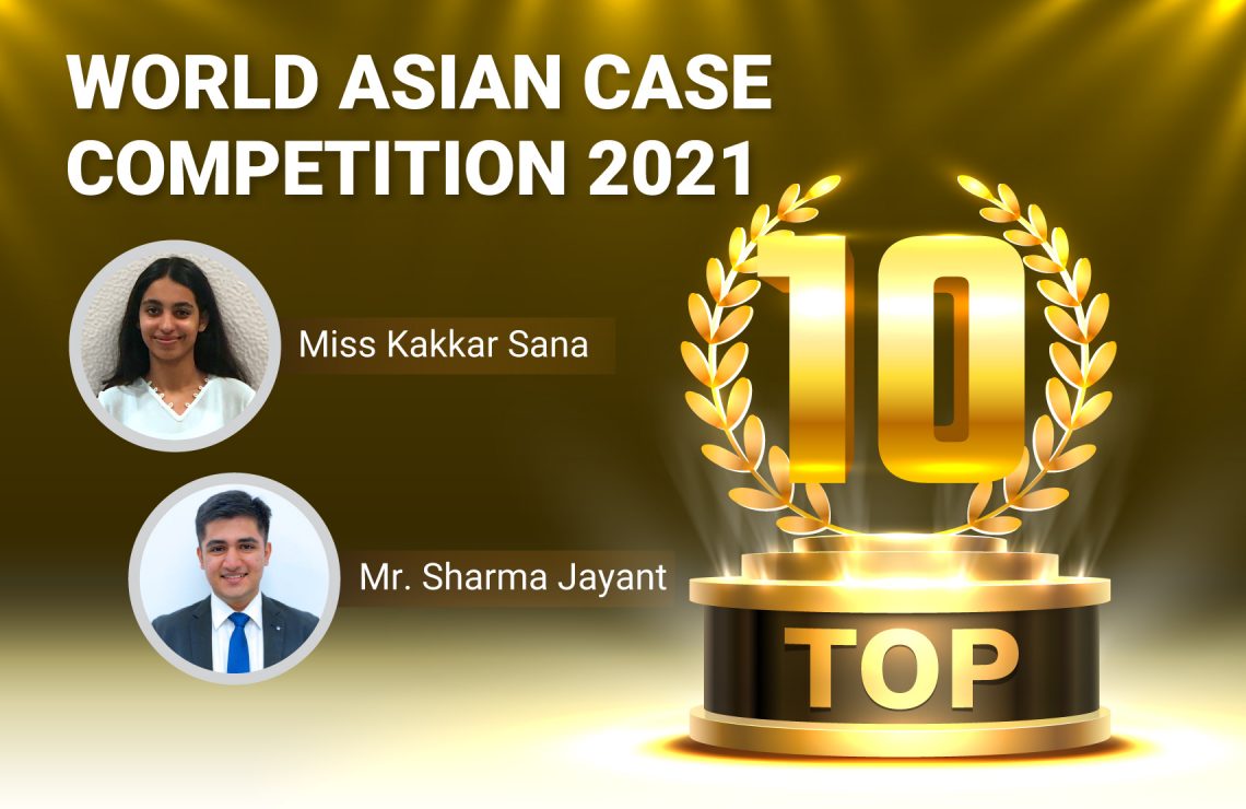 Top 10 Winners in the World Asian Case Competition 2021