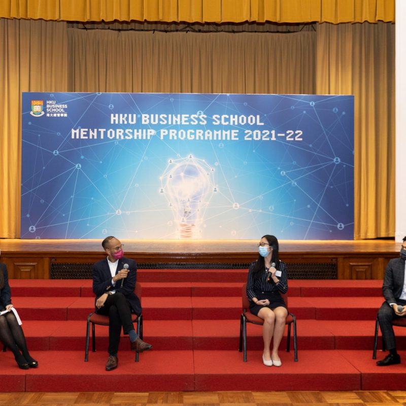 HKU Business School Mentorship Programme 2021-22 empowers students