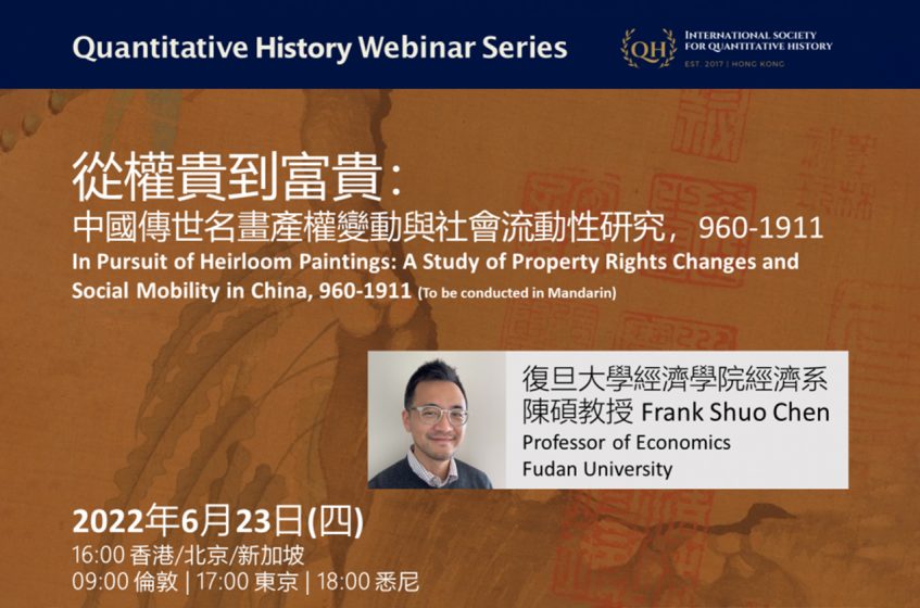 In Pursuit of Heirloom Paintings: A Study of Property Rights Changes and Social Mobility in China, 960-1911