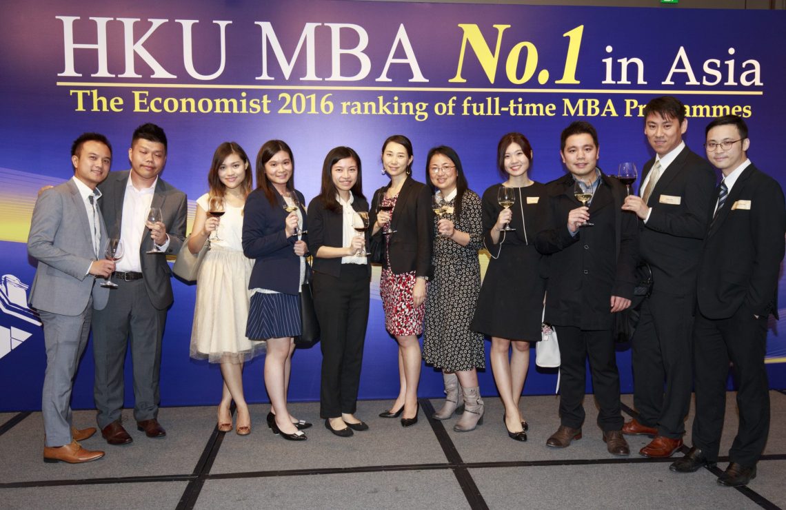 HKU MBA Programme Ranked No.1 in Asia by The Economist for the 7th Consecutive Year