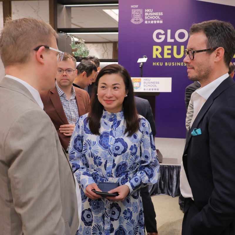 Inaugural Global Reunion HKU Business School Alumni Dinner Talk