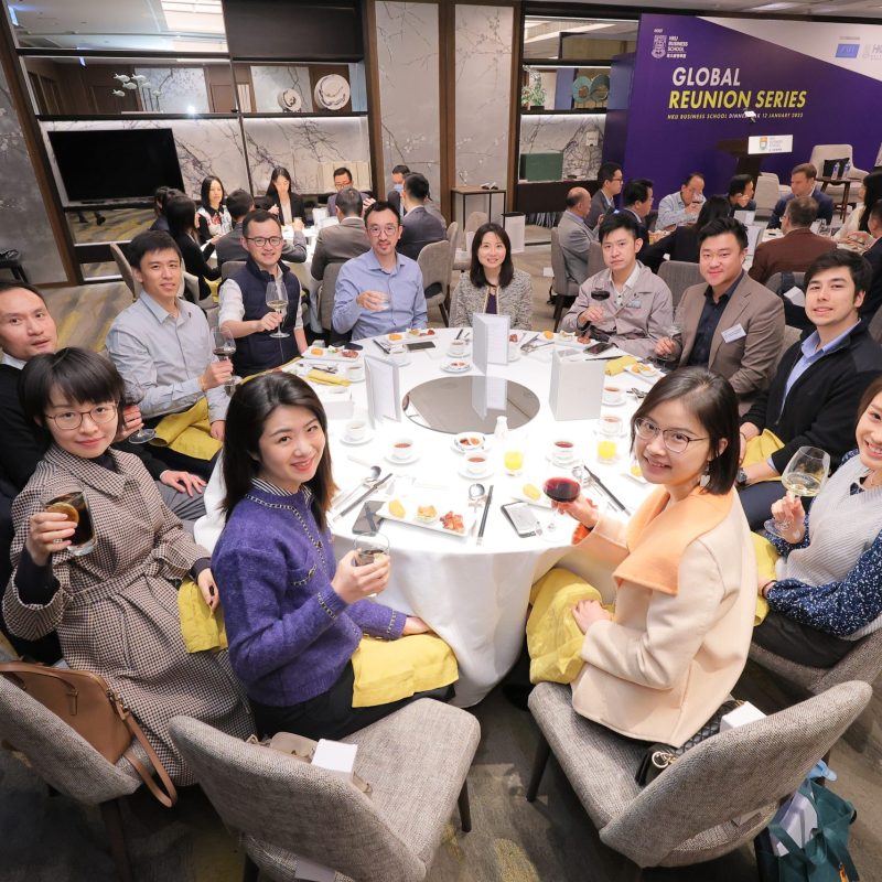 Inaugural Global Reunion HKU Business School Alumni Dinner Talk