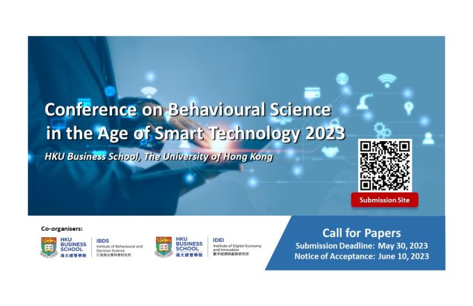 Conference on Behavioural Science in the Age of Smart Technology 2023