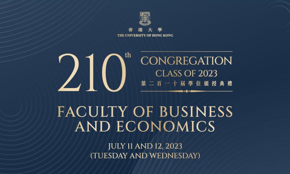 210th Congregation (Summer Congregation 2023)