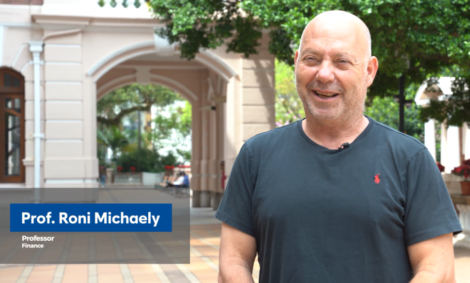 Get to Know Professor Roni Michaely