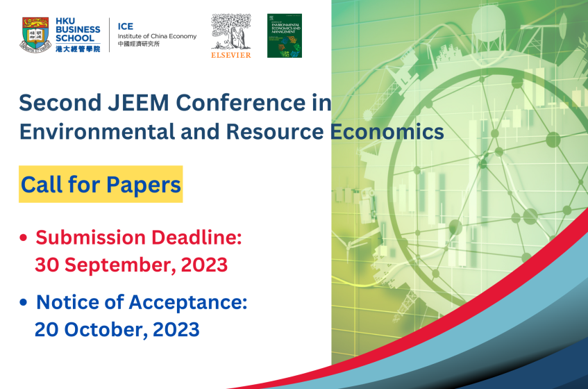 Call For Papers: Second JEEM Conference in Environmental and Resource Economics