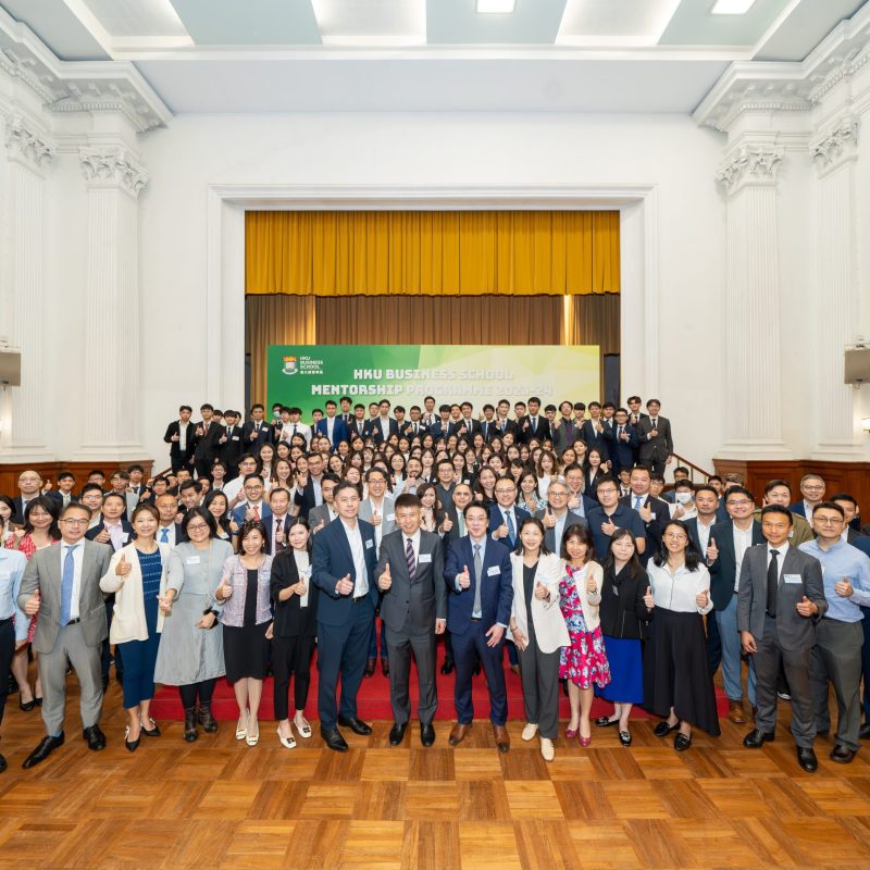 Students embark on HKU Business School Mentorship Programme 2023-24