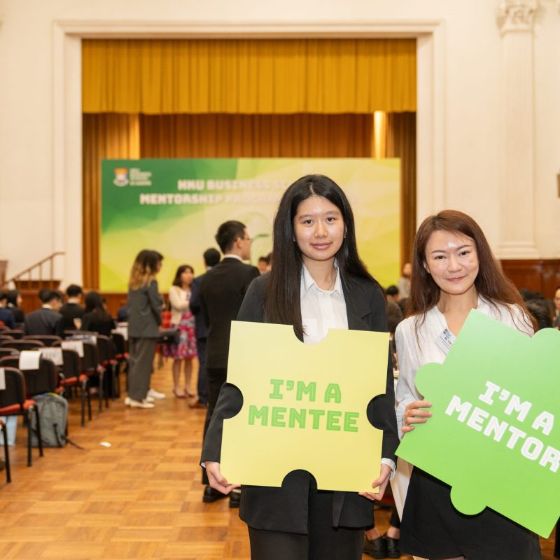 Students embark on HKU Business School Mentorship Programme 2023-24