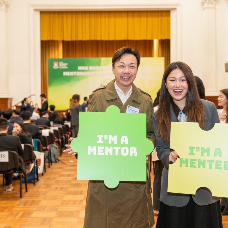 Students embark on HKU Business School Mentorship Programme 2023-24