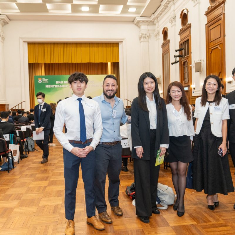 Students embark on HKU Business School Mentorship Programme 2023-24