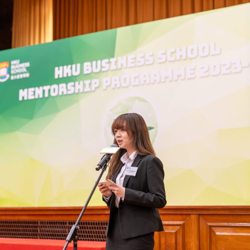 Students embark on HKU Business School Mentorship Programme 2023-24