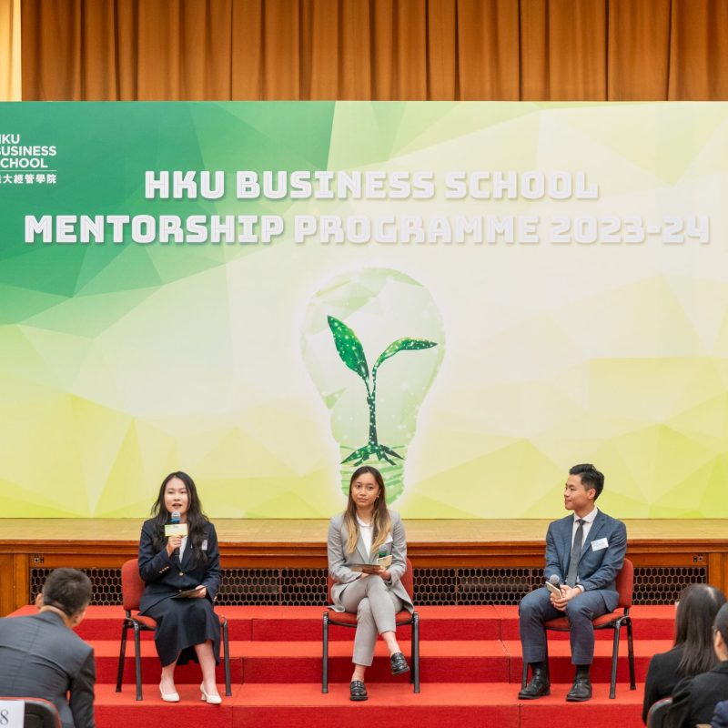 Students embark on HKU Business School Mentorship Programme 2023-24