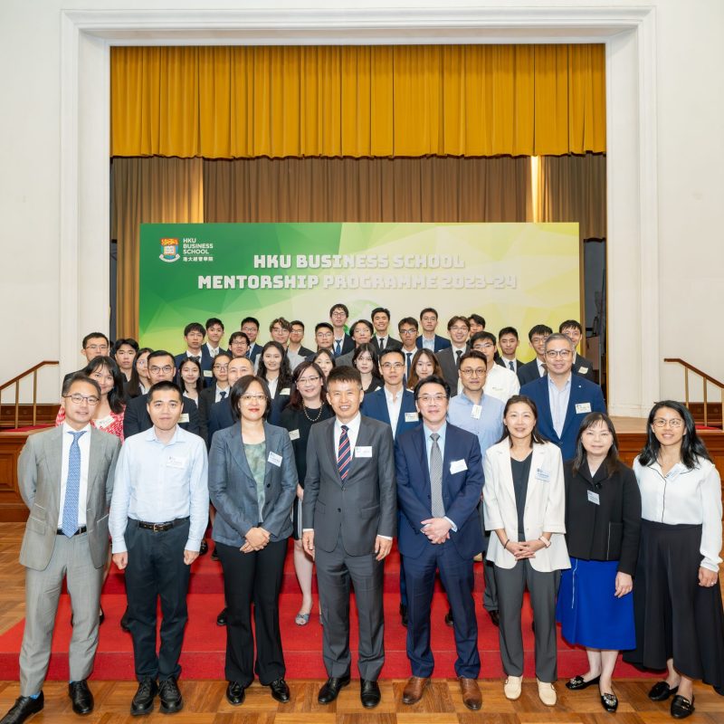 Students embark on HKU Business School Mentorship Programme 2023-24