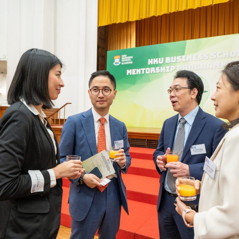 Students embark on HKU Business School Mentorship Programme 2023-24