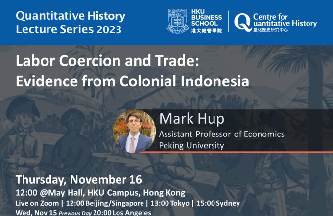 Labor Coercion and Trade: Evidence from Colonial Indonesia