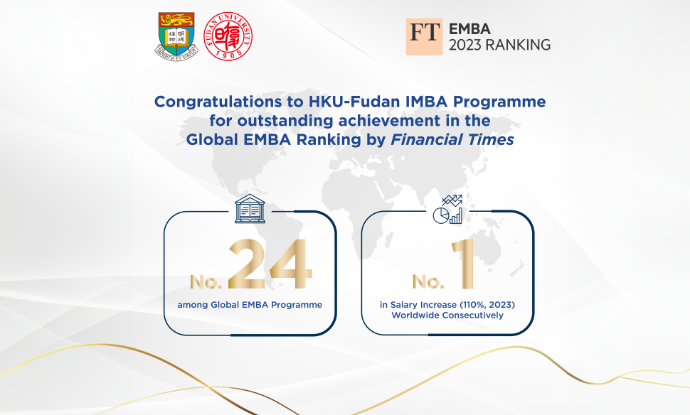 HKU Business School continues to rank among the world’s best in business education