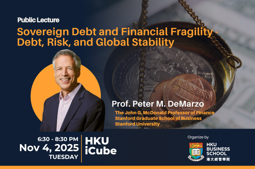 Public Lecture and Panel Talk with Stanford’s Prof Peter DeMarzo