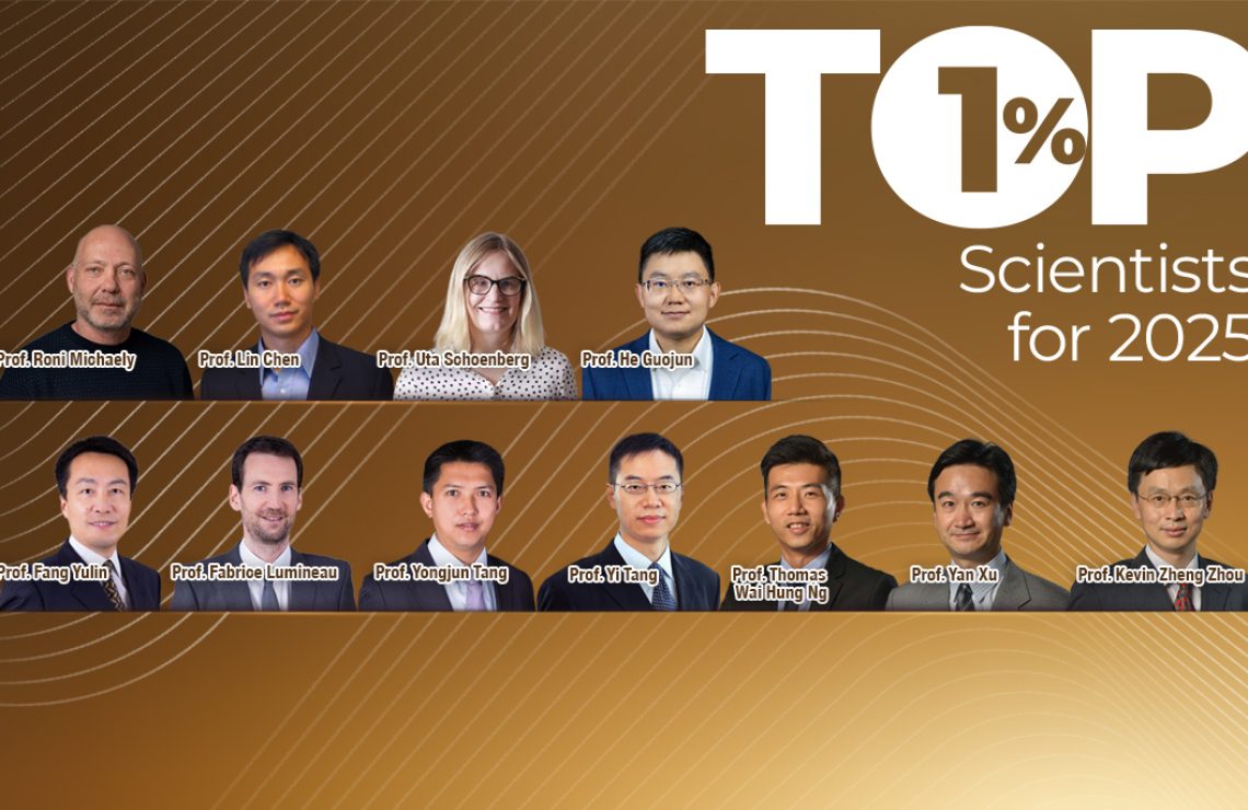 Celebrating Excellence at HKU Business School: Clarivate’s list of Top 1% Scientists for 2025