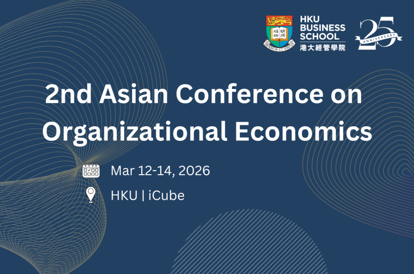 2nd Asian Conference on Organizational Economics
