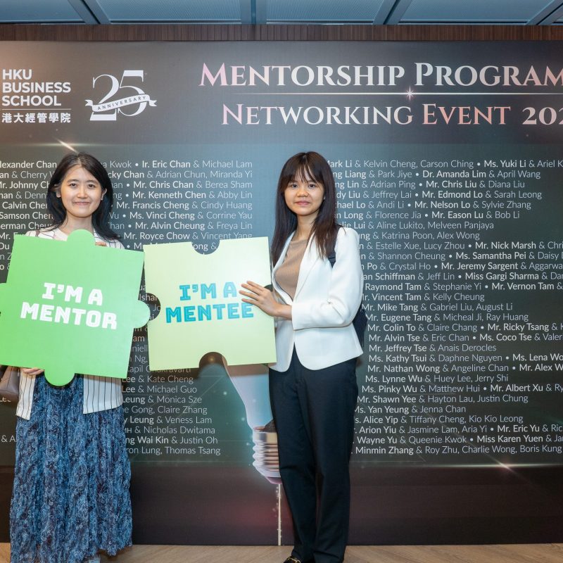 Ready to Pop: Unlocking Potential at the HKU Business School Mentorship Programme 2025-26 Networking Event