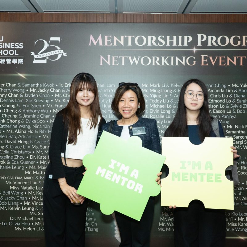 Ready to Pop: Unlocking Potential at the HKU Business School Mentorship Programme 2025-26 Networking Event