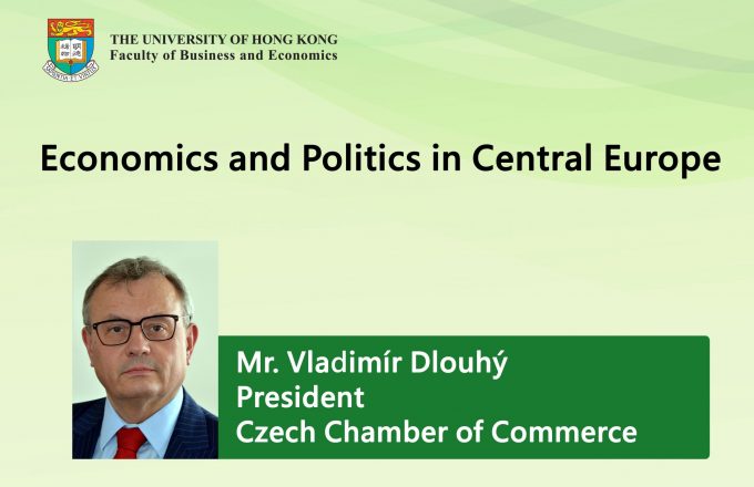 Seminar on Economics and Politics in Central Europe by Mr. Vladimír Dlouhý